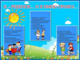 Всемирный день прав ребенка Всемирный день прав ребенка.